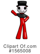 Red Design Mascot Clipart #1565008 by Leo Blanchette