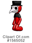 Red Design Mascot Clipart #1565052 by Leo Blanchette