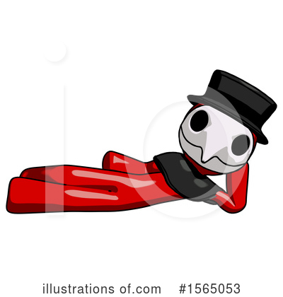 Royalty-Free (RF) Red Design Mascot Clipart Illustration by Leo Blanchette - Stock Sample #1565053