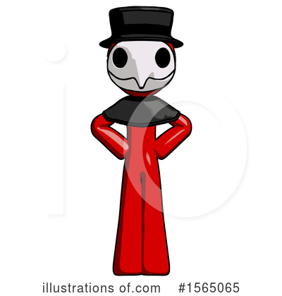 Royalty-Free (RF) Red Design Mascot Clipart Illustration by Leo Blanchette - Stock Sample #1565065