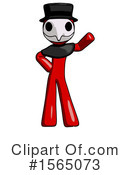 Red Design Mascot Clipart #1565073 by Leo Blanchette