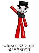 Red Design Mascot Clipart #1565093 by Leo Blanchette