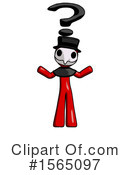 Red Design Mascot Clipart #1565097 by Leo Blanchette