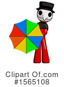 Red Design Mascot Clipart #1565108 by Leo Blanchette