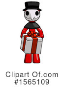 Red Design Mascot Clipart #1565109 by Leo Blanchette
