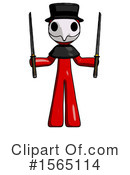 Red Design Mascot Clipart #1565114 by Leo Blanchette