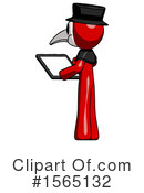 Red Design Mascot Clipart #1565132 by Leo Blanchette