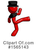 Red Design Mascot Clipart #1565143 by Leo Blanchette