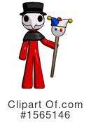 Red Design Mascot Clipart #1565146 by Leo Blanchette