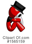 Red Design Mascot Clipart #1565159 by Leo Blanchette