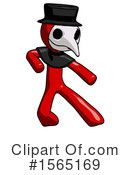 Red Design Mascot Clipart #1565169 by Leo Blanchette