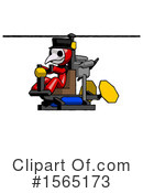 Red Design Mascot Clipart #1565173 by Leo Blanchette