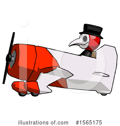 Royalty-Free (RF) Red Design Mascot Clipart Illustration by Leo Blanchette - Stock Sample #1565175