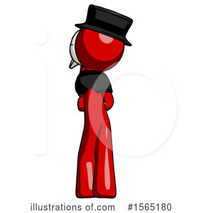 Royalty-Free (RF) Red Design Mascot Clipart Illustration by Leo Blanchette - Stock Sample #1565180