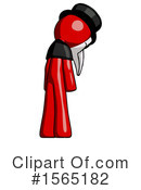 Red Design Mascot Clipart #1565182 by Leo Blanchette