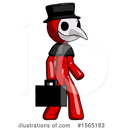 Royalty-Free (RF) Red Design Mascot Clipart Illustration by Leo Blanchette - Stock Sample #1565183