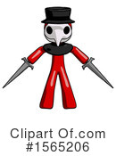 Red Design Mascot Clipart #1565206 by Leo Blanchette