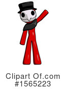 Red Design Mascot Clipart #1565223 by Leo Blanchette