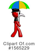 Red Design Mascot Clipart #1565229 by Leo Blanchette