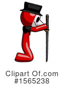 Red Design Mascot Clipart #1565238 by Leo Blanchette