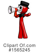 Red Design Mascot Clipart #1565245 by Leo Blanchette
