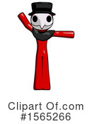 Red Design Mascot Clipart #1565266 by Leo Blanchette