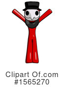 Red Design Mascot Clipart #1565270 by Leo Blanchette
