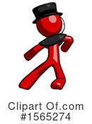 Red Design Mascot Clipart #1565274 by Leo Blanchette