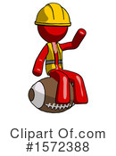 Red Design Mascot Clipart #1572388 by Leo Blanchette