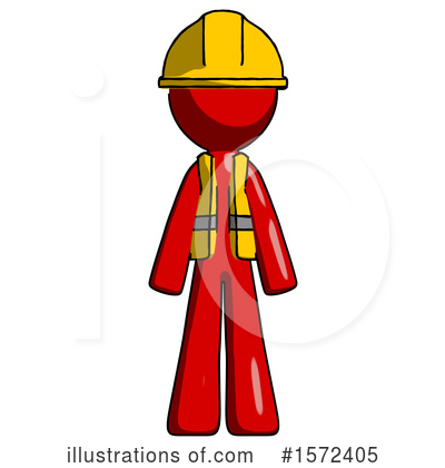 Royalty-Free (RF) Red Design Mascot Clipart Illustration by Leo Blanchette - Stock Sample #1572405