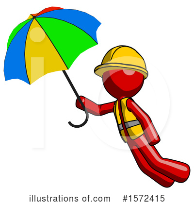 Royalty-Free (RF) Red Design Mascot Clipart Illustration by Leo Blanchette - Stock Sample #1572415
