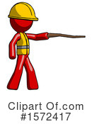 Red Design Mascot Clipart #1572417 by Leo Blanchette
