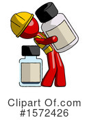 Red Design Mascot Clipart #1572426 by Leo Blanchette