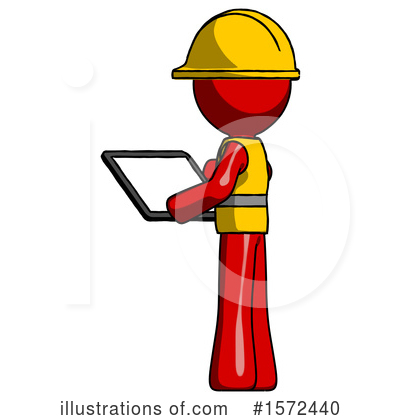 Royalty-Free (RF) Red Design Mascot Clipart Illustration by Leo Blanchette - Stock Sample #1572440