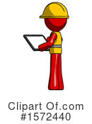 Red Design Mascot Clipart #1572440 by Leo Blanchette