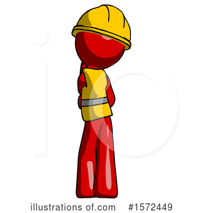 Royalty-Free (RF) Red Design Mascot Clipart Illustration by Leo Blanchette - Stock Sample #1572449