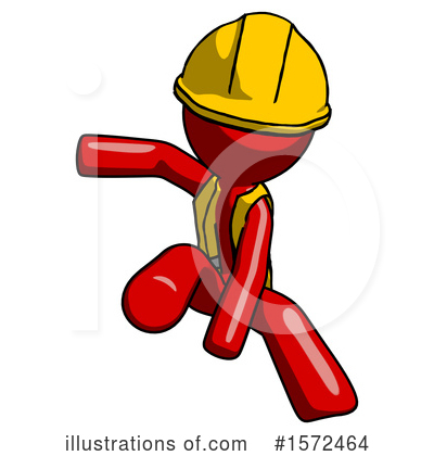 Royalty-Free (RF) Red Design Mascot Clipart Illustration by Leo Blanchette - Stock Sample #1572464