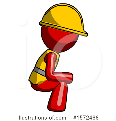 Royalty-Free (RF) Red Design Mascot Clipart Illustration by Leo Blanchette - Stock Sample #1572466