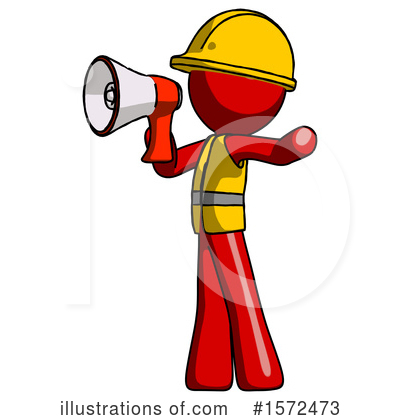 Royalty-Free (RF) Red Design Mascot Clipart Illustration by Leo Blanchette - Stock Sample #1572473