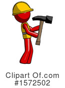 Red Design Mascot Clipart #1572502 by Leo Blanchette