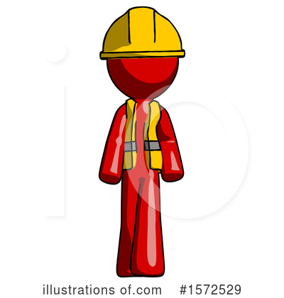 Royalty-Free (RF) Red Design Mascot Clipart Illustration by Leo Blanchette - Stock Sample #1572529