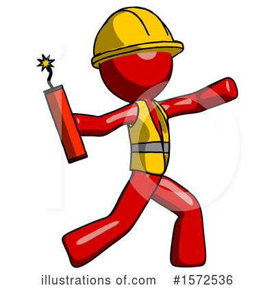 Royalty-Free (RF) Red Design Mascot Clipart Illustration by Leo Blanchette - Stock Sample #1572536