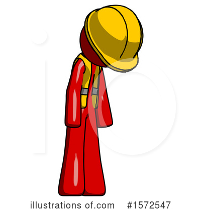 Royalty-Free (RF) Red Design Mascot Clipart Illustration by Leo Blanchette - Stock Sample #1572547
