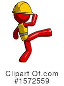 Red Design Mascot Clipart #1572559 by Leo Blanchette