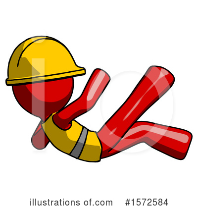 Royalty-Free (RF) Red Design Mascot Clipart Illustration by Leo Blanchette - Stock Sample #1572584