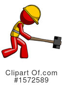Red Design Mascot Clipart #1572589 by Leo Blanchette