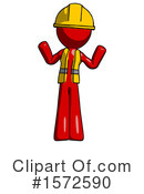 Red Design Mascot Clipart #1572590 by Leo Blanchette