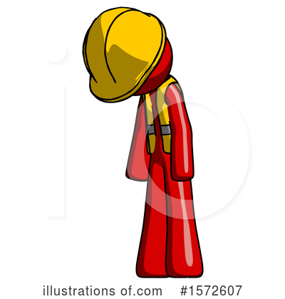 Royalty-Free (RF) Red Design Mascot Clipart Illustration by Leo Blanchette - Stock Sample #1572607