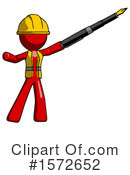 Red Design Mascot Clipart #1572652 by Leo Blanchette