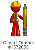 Red Design Mascot Clipart #1572653 by Leo Blanchette